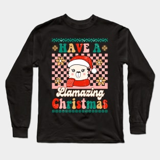 Have a Llamazing Christmas Long Sleeve T-Shirt